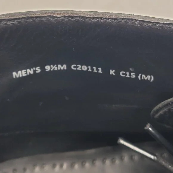 Cole Haan Colton Men's Black & Grey Leather Chukka Boots C20111 US Size 9.5M - Picture 8 of 8